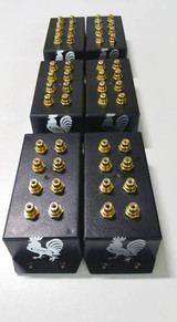 SBC "Cock Box" 1 to 5 RCA Distribution Block | Condition: New | Category: Electrical