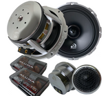 ALUMA 6 - 6.5" 300 WATTS RMS 2 OHM COMPONENT KIT SPEAKERS by Massive Audio® | Condition: New | Category: Speakers