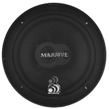 MX65S - 6.5" 2-WAY 60 WATTS RMS SHALLOW COAXIAL SPEAKERS by Massive Audio®