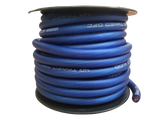 Full Tilt 4 Gauge Blue 50' Tinned OFC Oxygen Free Copper Power/Ground Cable/Wire