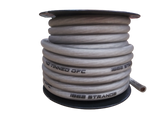 Full Tilt 4 Gauge Clear 50' Tinned OFC Oxygen Free Copper Power/Ground Cable/Wire