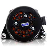 S Series Billet 170 AMP Racing Alternator For C6 Corvette - Black Anodized