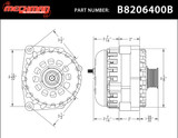 E Series 400 Amp Red Billet GM Truck