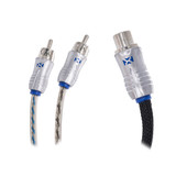 NVX X-Series 2-pack of 1 Female to 2 Male Y-Adapter RCA Audio 
Interconnect Cables