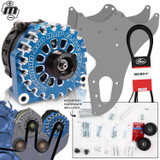 Mechman 400 Amp Blue Dual Alternator Kit for 1999 - 2013 GM Trucks | D202BL | in Dual Alternator Kits | Brand Mechman