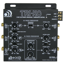 TRI-XO - 3 WAY ELECTRONIC CROSSOVER 18DB by Massive Audio® | Condition: New | Category: Processors & RCA Distribution