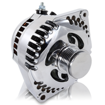 240 amp racing alternator  - Polished