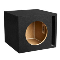 NVX Ported Single 10" Sub Box Made of 3/4" MDF (Made in the US) | Condition: New | Category: Enclosures