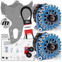 Mechman 800 Amp Blue Dual Alternator Kit for 2005 - 2013 GM Trucks | D205BL | in Dual Alternator Kits | Brand Mechman