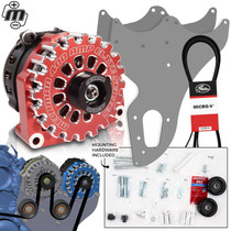 Mechman 400 Amp Red Dual Alternator Kit for 1999 - 2013 GM Trucks | D202RD | in Dual Alternator Kits | Brand Mechman