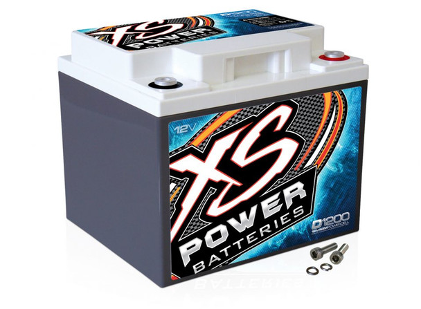 XS Power D1200 12V AGM Battery, Max Amps 2600A - 3000W | Condition: New | Category: Electrical