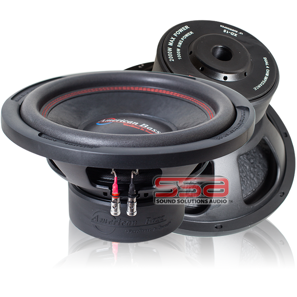 American Bass XD 844 8 Inch 300w RMS DVC 4 Ohm Subwoofer | Condition: New | Category: Subwoofers