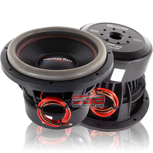 American Bass HD 12 Inch 2000w RMS DVC Subwoofer | Condition: New | Category: Subwoofers