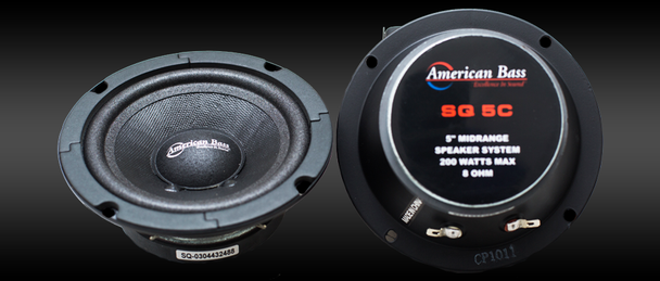 American Bass SQ-5C Midrange Speaker | Condition: New | Category: Speakers