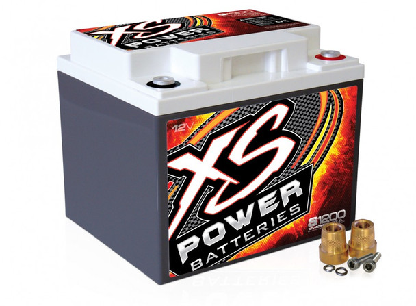 XS Power S1200 12V AGM Starting Battery, Max Amps 2,600A CA: 725A | Condition: New | Category: Electrical