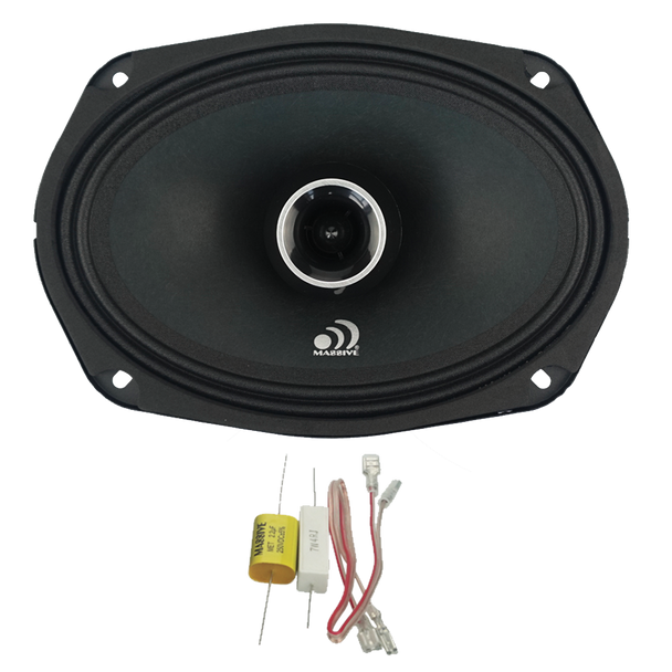 P69X - 6"X 9" 2-WAY 140 WATTS RMS COAXIAL PRO AUDIO SPEAKERS by Massive Audio® | Condition: New | Category: Speakers