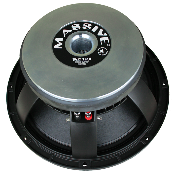 MC12II - 12" 400 WATT 8 OHM MID-RANGE SPEAKER CAST BASKET by Massive Audio® | Condition: New | Category: Speakers