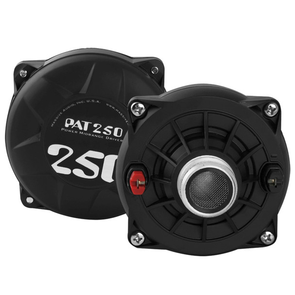 PAT 250 - 1" SCREW-ON 100 WATT 8 OHM "MID-RANGE" DRIVER by Massive Audio® | Condition: New | Category: Speakers