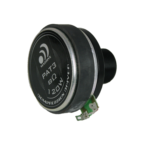 PAT 3 - 1" SCREW-ON 60 WATT 8 OHM COMPRESSION DRIVER by Massive Audio® | Condition: New | Category: Speakers