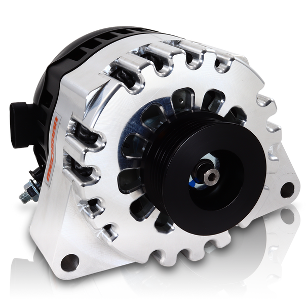 S Series Billet 170 AMP Racing Alternator For C6 Corvette - Machined Finish | Condition: New | Category: 2005-2007
