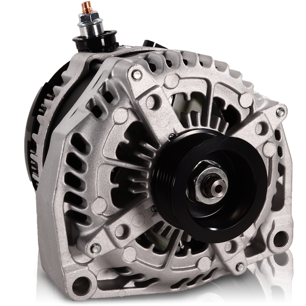 250A large case hairpin alternator for 2001-2007 GM full size truck 6.6l Diesel - side output stud | Condition: New | Category: 2001 - 2007 (early)
