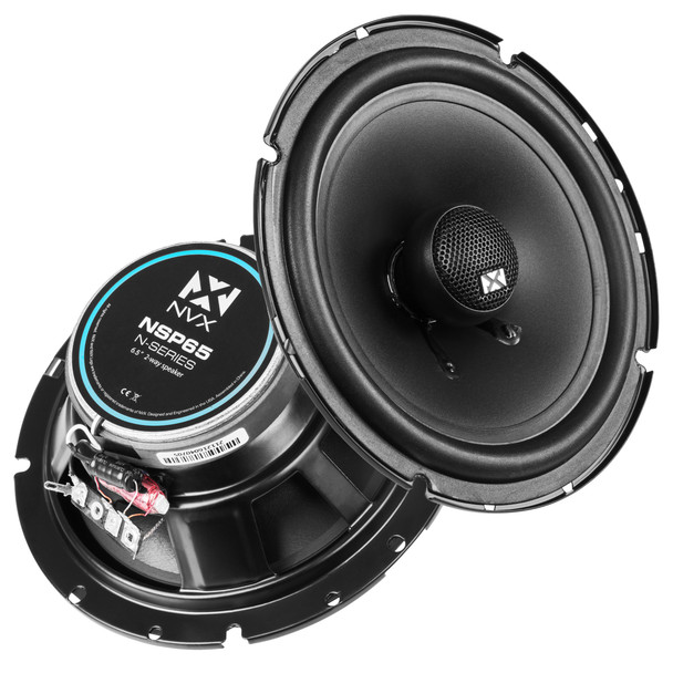 NVX 6.5" Coaxial Car Speakers with Silk Dome Tweeters | Condition: New | Category: Speakers