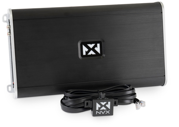 NVX 2700W RMS Class D Monoblock Car/Marine Amplifier with Bass Remote | Condition: New | Category: Amplifiers