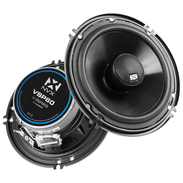 NVX 6" 2-Way V-Series Coaxial Speakers with Silk Dome Tweeters | Condition: New | Category: Speakers