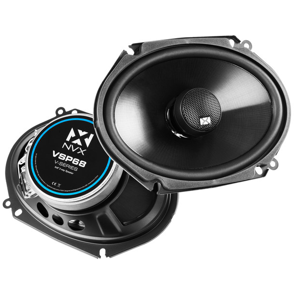 NVX 5" x 7" / 6" x 8" 2-Way V-Series Coaxial Car Audio Speakers | Condition: New | Category: Speakers