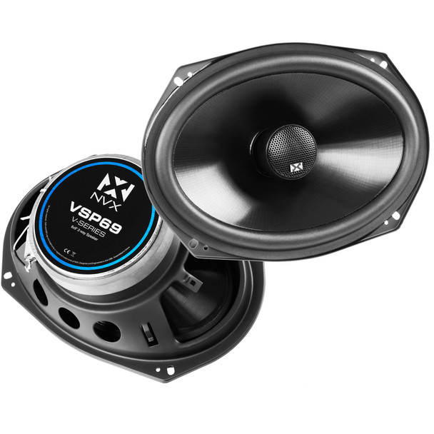 NVX 6"x9" Coaxial Car Speakers with Silk Dome Tweeters | Condition: New | Category: Speakers