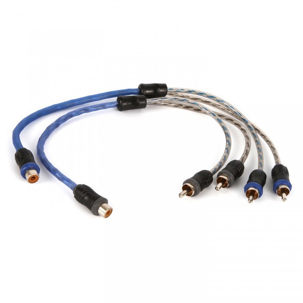 NVX V-Series: 2-pack of 1 Female to 2 Male Y-Adapter RCA Audio Interconnect Cables | Condition: New | Category: Electrical