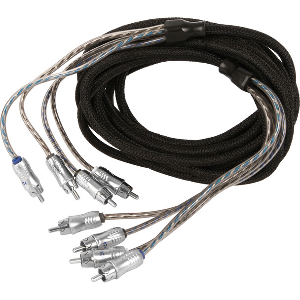 NVX X-Series 3m (9.84 ft) 4-Channel RCA Audio Interconnect Cable | Condition: New | Category: Electrical