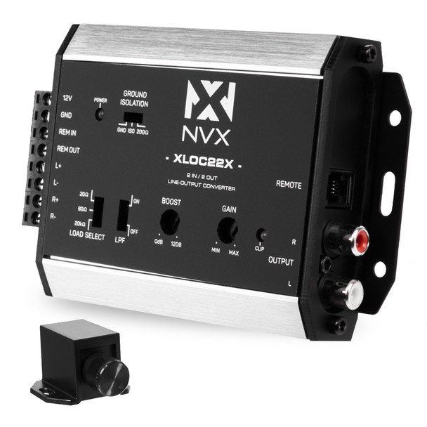 NVX 2 inputs / 2 outputs High Voltage Active Line Output Converter with Impedance Matching and Remote Level Control | Condition: New | Category: Electrical