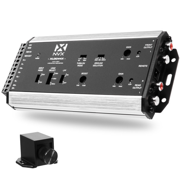 NVX 4 inputs / 4 outputs High Voltage Active Line Output Converter with Impedance Matching and Remote Level Control | Condition: New | Category: Electrical