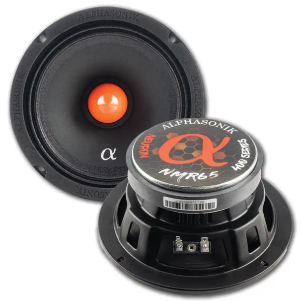 Alphasonik NMR65 Midrange Speaker 4 Ohm (Sold as a Pair) | APH-NMR65 | in Speakers | Brand Alphasonik