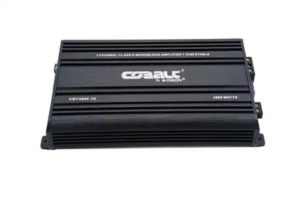 ORION CBA4500.1D COBALT Series 4500 Watts MAX 1-Channel Class D Amplifier | ORI-CBA4500.1D | in Amplifiers | Brand Orion Car Audio