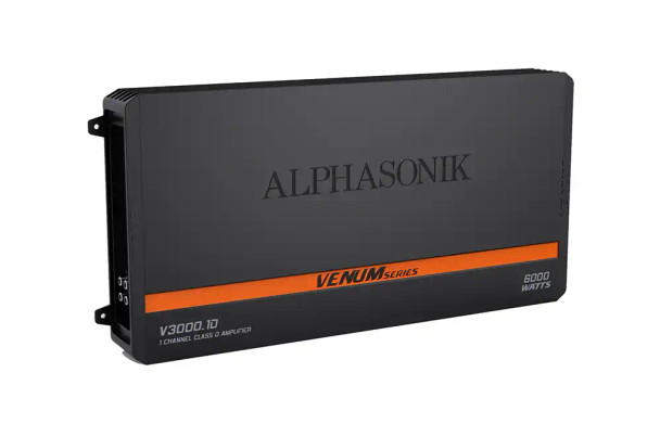 Alphasonik V3000.1D Monoblock Class-D Amplifier | APH-V3000.1D | in Amplifiers | Brand Alphasonik