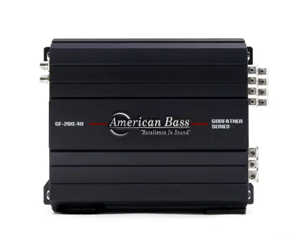 Godfather 200.4 400w RMS 4 Channel Amplifier | AB-GF-200.4D | in Amplifiers | Brand American Bass