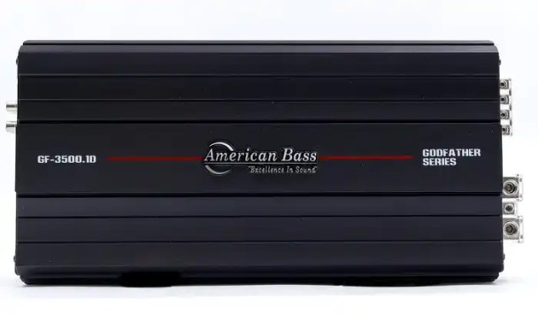Godfather 3500.1 3,500w RMS Mono Block Amplifier | AB-GF-3500.1D | in Amplifiers | Brand American Bass