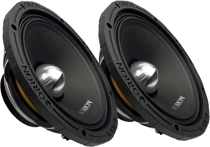 Orion HCCA Series HCCA88N 8” Ultra Efficient Neodymium Midrange Loudspeaker (Pair) | Condition: New | Category: Speakers