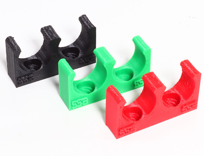 Dual 1/0AWG Cable Management 3D Printed Clips (4 Pack) | Condition: New | Category: Electrical