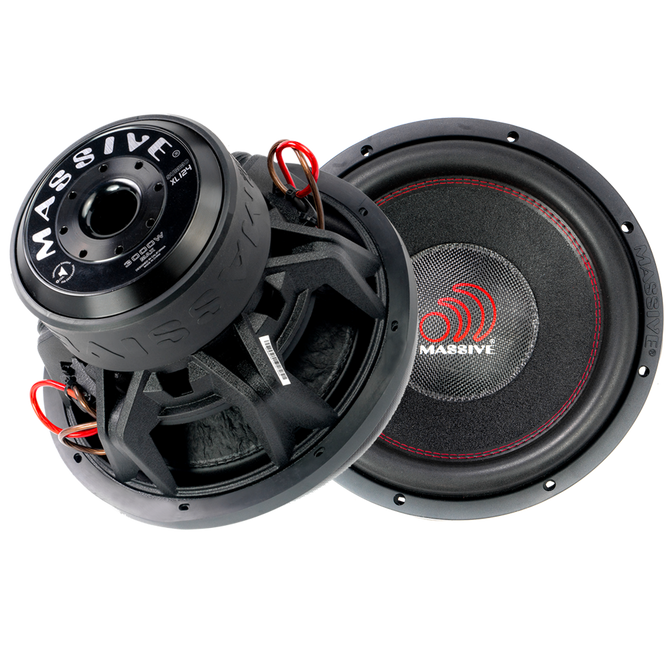 SUMMOXL124 - 12" 1,500w Dual 4 Ohm SummoXL Series Subwoofer by Massive Audio® | Condition: New | Category: Subwoofers