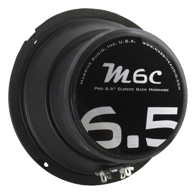 M6C - 6.5" 70 WATT 8 OHM MID-RANGE CLOSED BACK SPEAKER by Massive Audio® | Condition: New | Category: Speakers