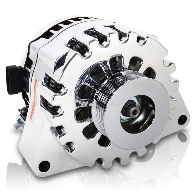 S Series Billet 240 AMP Racing Alternator For C6 Corvette - Polished Finish | Condition: New | Category: 2005-2007