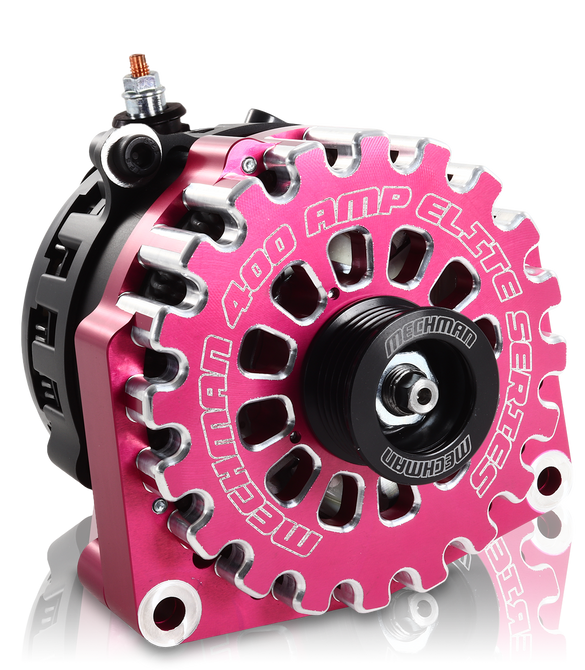 High output 400 Amp Pink Billet Alternator for 14-18 GM Silverado Sierra Suburban Tahoe Escalade | Condition: New | Category: 2014 - 2020