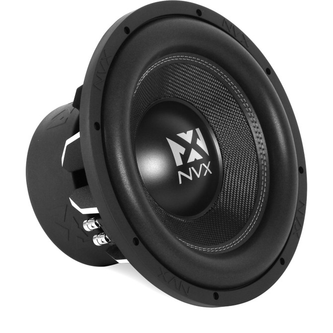 NVX 1200W RMS 12" Dual 4-ohm Car Subwoofer | Condition: New | Category: 12" Subwoofers