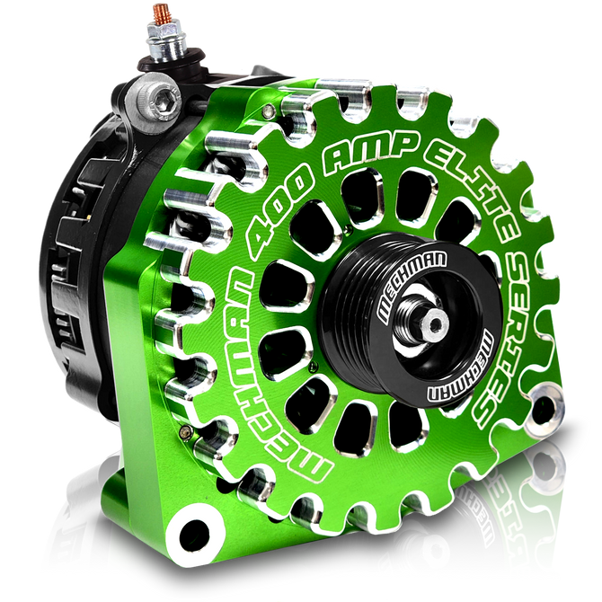 High output 400 Amp Green Billet Alternator for 14-18 GM Silverado Sierra Suburban Tahoe Escalade | Condition: New | Category: 2014 - 2020