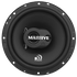 MX65S - 6.5" 2-WAY 60 WATTS RMS SHALLOW COAXIAL SPEAKERS by Massive Audio®