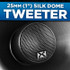 NVX 5-1/4" V-Series Coaxial Car Speakers with Silk Dome Tweeters