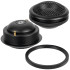 NVX XQS65KIT 600W Peak (300W RMS) 6.5" X-Series 2-Way Component Speaker System with Carbon Fiber Cones and 30mm Silk Dome Tweeters | NVX-XQS65KIT | in Speakers | Brand NVX Audio